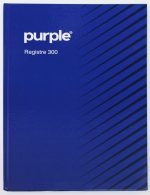 Cahier Registre A4 300P 5/5 PURPLE