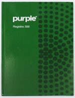 Cahier Registre A4 300P 5/5 PURPLE – Image 2