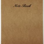 Note Book Kraft A4
