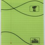 Cahier 17*22 polypropylène 48 pages 80g YAMAMA