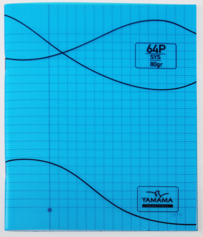 298 Cahier 17*22 polypropylène 64 pages 80g YAMAMA – Image 1