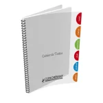 Cahier de Texte 17X22 cm 124 Pages 90Gr Seyès CONQUERANT