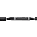 Marqueur Permanent Duo Lumocolor 348 B-F STAEDTLER NOIR