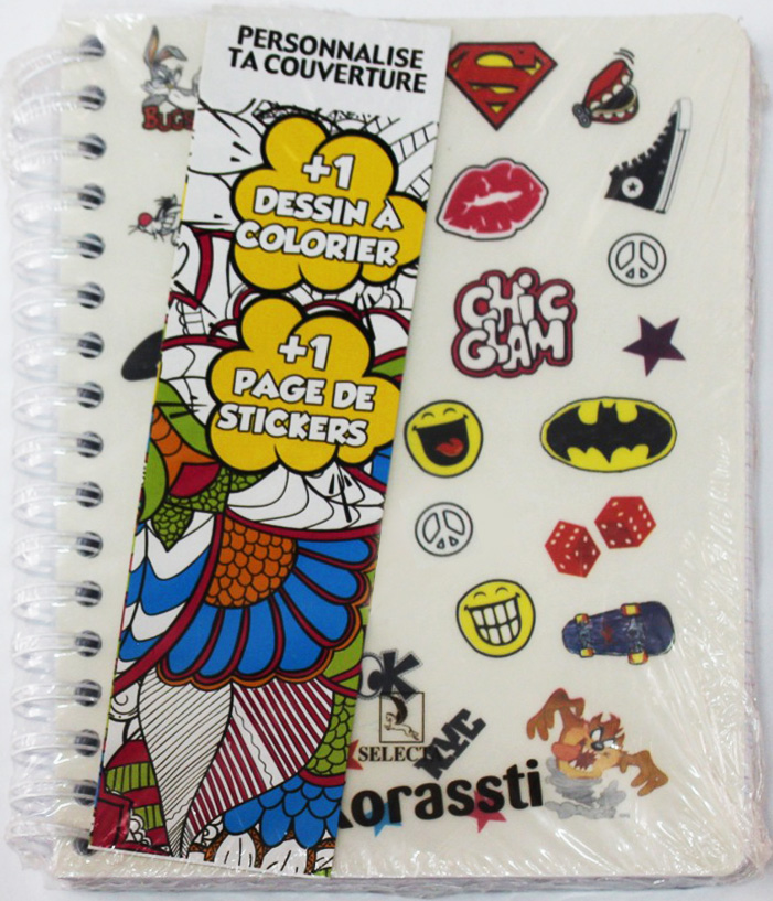 363 Cahier Wireo Korassti17x22 300P 80g Selecta – Image 1