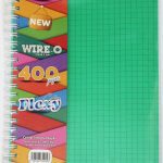 Cahier Wireo A4 80G 400P OSCAR