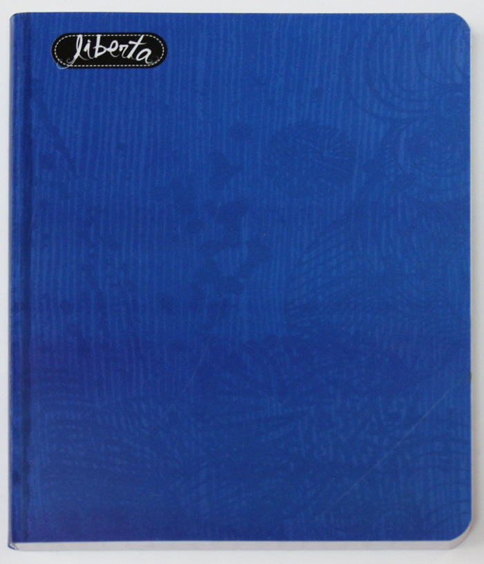 63 Cahier Brochure 17*22 Couverture PolyPro Bleu 288P - 90G - Seyes Liberta – Image 1