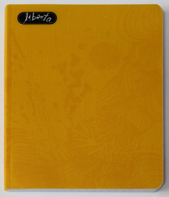65 Cahier Brochure 17*22 Couverture PolyPro Jaune 288P - 90G - Seyes Liberta – Image 1