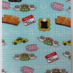 Cahier Piqure 21x29,7 Friends Bleu 96P -90G Liberta