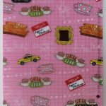 Cahier Piqure 21x29,7 Friends Rose 96P -90G Liberta