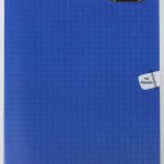 Cahier Piqure 21x29,7 Bleu 96P -90G- Seyes Liberta