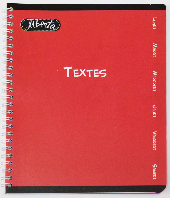 94 Cahier de Textes 17*22 70G 112P LIBERTA – Image 1