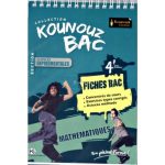 Fiches Kounouz Mathématique Bac Sciences Expérimentales