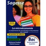 Sagesse La Microéconomie BAC économie et gestion