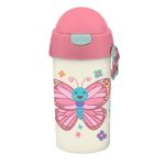 Bouteille d'eau Plastique 500ml Pour Fille Motif Butterfly Must