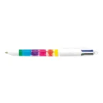 Stylo à bille 4 couleurs  Décors BIC