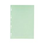 Feuilles de Classeur Grands Carreaux 100pages Vert SELECTA