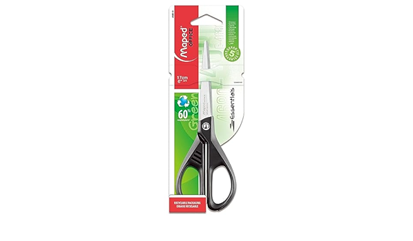 KKK Ciseaux Essentials Green 17CM MAPED – Image 1