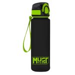 Bouteille d’eau PETG 650ml avec échelle 7x24 noir Must