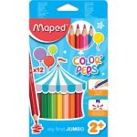Pochette Crayons couleur 12 Maxi Color'Peps MAPED