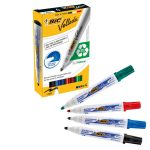 Pochette de 4 Marqueurs effaçables BIC Velleda