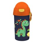 Bouteille d’eau Plastique 500ml Pour Garçon Motif Dino Must