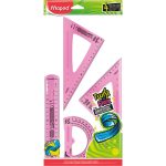 Pochette Géométrique 20CM 4 Pièces Twist'n Flex MAPED