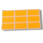 Etiquettes De Fautes Fluo 20 X 40