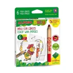 Pochette de 6 Crayon Couleurs Baby ALPINO