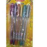 Pochette Stylo Glitter de 6 Couleurs KRISH