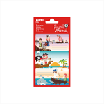 Etiquettes Scolaires VIKINGS SMALL WORLD (9 ETIQ)