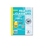 Feuilles de Classeur à Carreaux 100P 17*22 60G SELECTA