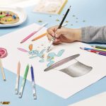 Pochette de 12 Crayons Couleurs Evolution Illusion Avec Gomme BIC Kids – Image 3