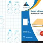 Paquet De 10 Couvre Livres Adhésifs Transparents  OFFICEPLAST