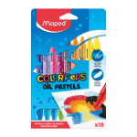 Pochette Pastels a l'huile de 18 Oil Pastel MAPED