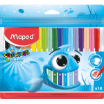 Pochette Feutres de 18 couleur MAPED