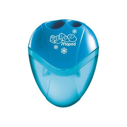 Taille-crayon Igloo 2 trous avec réservoir transparent Maped