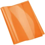 Protège-Cahier En PVC Cristal A4, Orange - Purple