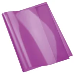 Protège-Cahier En PVC Cristal A4, Violet - Purple
