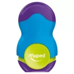 Gomme + Taille Crayon 1 trou – Loopy Soft Touch – Maped