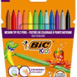 Pochette de 12 Feutre Kid Couleur medium, BIC KIDS