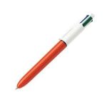 Stylo Bille BIC 4 Couleurs Original Fine – Rétractable Pointe Fine (0,8 mm)