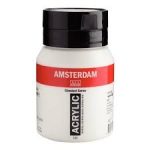 Acrylique Pot 500 ML Blanc De Titane 105 AMSTERDAM