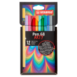 Pochette De 12 Stylo Pen 68 ARTY STABILO 6812/PL