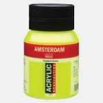 Acrylique Pot 500 ML Jaune reflex 256 AMSTERDAM