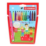Pochette de 12 feutre Trio A-Z STABILO