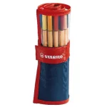 Rollerset Pack 25 Stylo Pen 88 STABILO O8825-021