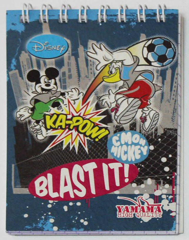 483 Bloc Note Wiro 50F (7,5*11) 5/5 Disney – Image 1