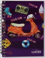 Carnet Spiral 100P Couverture Cartonnée 70g PM