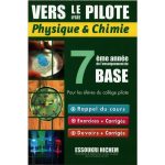 Vers Le Pilote Physique-Chimie Septième année Toute L’année