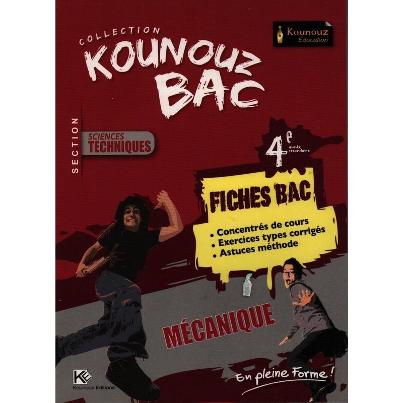 9789938061109-1 FICHE KOUNOUZ MECANIQUE BAC TECHNIQUES – Image 1